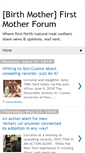 Mobile Screenshot of firstmotherforum.com